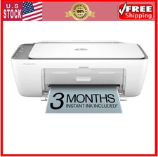 HP DeskJet 2855e Wireless All-in-One Printer + 3 Months Instant Ink Included