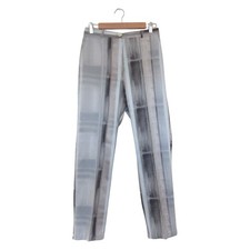 Kenzo Vintage Print Pants, Size 38, Grey Women USED