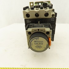Telemecanique LC1 D65 11 LA2 DT0 Contactor 600V 3Ph 50Hp Time Delay 0.1-3s