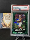 2024 PRIZM #2 JAYDEN DANIELS (RC) EMERGENT-GREEN ICE PSA 10 GEM MINT COMMANDERS