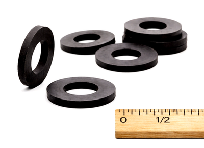 #ad 7 16quot; ID x 3 4quot; OD x 1 8quot; EPDM Rubber Flat Washers Electrical Panel Repair Use $18.95
