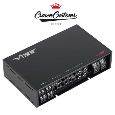 VIBE 1680 WATTS POWERBOX135.4 4 CHANNEL CAR AMPLIFIER  HIGH POWER BASS SQ