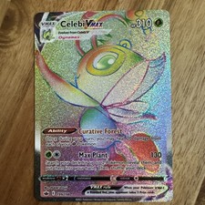 Celebi VMAX - 199/198 - Rainbow Secret Rare - Chilling Reign - Pokemon Card on eBay