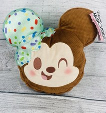 Disney Munchlings Mickey Mouse Mint Dipped Ice Cream Sandwich 10  Plush NEW