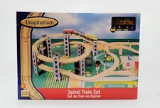 Imaginarium Wooden Railway Spiral Train Set 56 Piece BRIO Thomas Toys-R-Us NEW