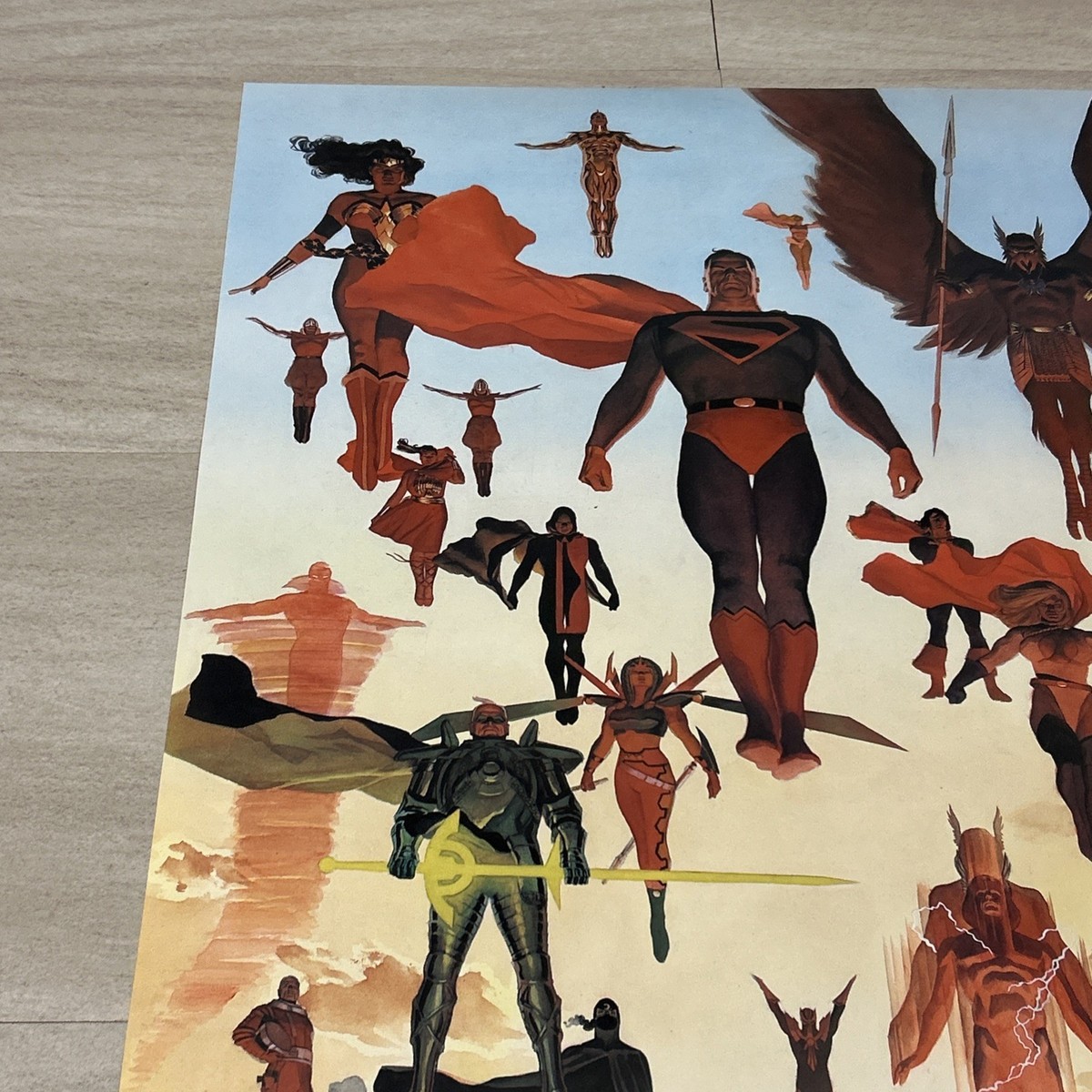 KINGDOM COME ポスター　Alex Ross Alex Ross Kingdom Come Poster 1996 DC Comics | eBay