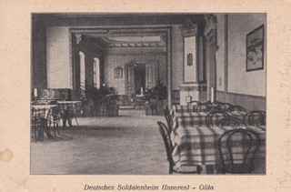 Olita Alytus Dzūkija Lithuania 1916 German Soldiers Home Interior WW 1