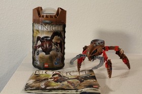Bionicle Visorak Lot 8742 8744 8745 8746 w/ Cans & Manuals &ndash; See Desc