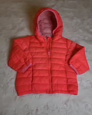 Baby Gap Primaloft Puffer Jacket Size 12-18 months Toddler Pink Winter Fall
