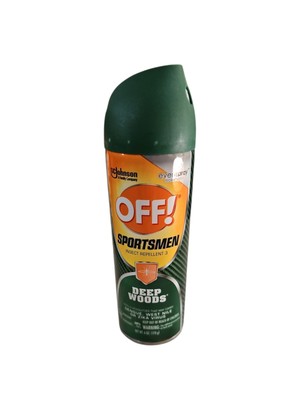 OFF! Deep Woods Sportsmen Insect Repellent Spray Tick Mosquito 6oz COMBINESHIP