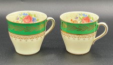 Vintage Demitasse Cups, Bone China, Aynsley England, 2 In Set, Cups Only