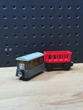 Thomas Friends Wooden Railway Train Engine Toby Cargo Car Lot