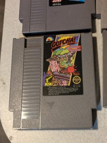 NES 5 Game Lot-Milon's Secret Castle, Mission Impossible, Gotcha, Double Dribble