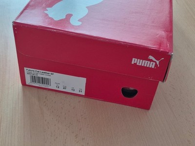 Puma Future Cat Leather SF, Gr. 47, rot