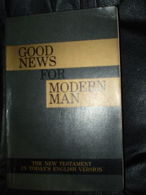 Good News for Modern Man New Testament (GOOD, GIANT PRINT, SHIPS FREE!