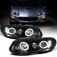 1998-2002 Chevy Camaro LED Dual Halo Projecto...
