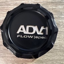 Adv1 Flow Spec Center Cap Bc-988bm Black Aluminum