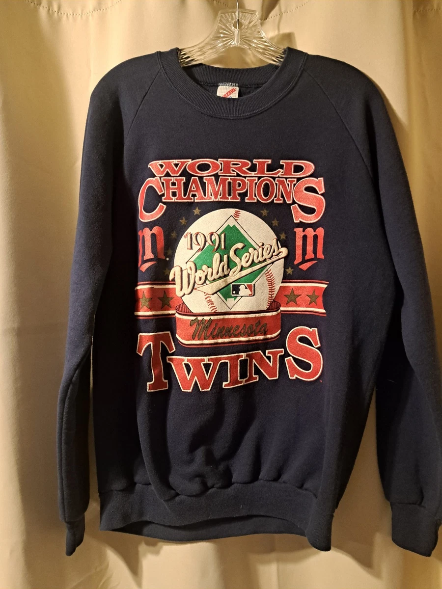 【MLB スウェット】Salem ツインズ 1991 ワールドチャンピオン World Series Minnesota Twins MLB Sweatshirts for sale | eBay