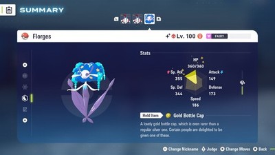 Pokémon Legends: Z-A Shiny Florges 6iv  Max EV ALPHA