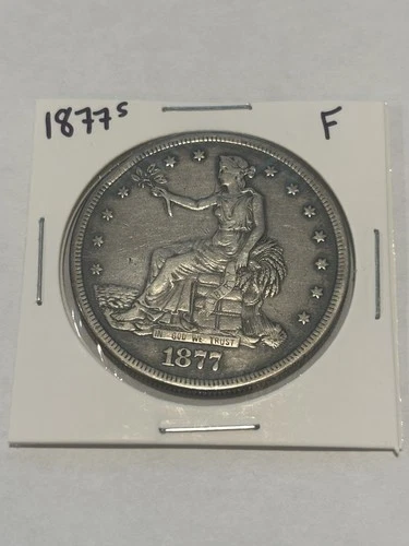 1877-S $1 Trade Dollar - San Francisco F
