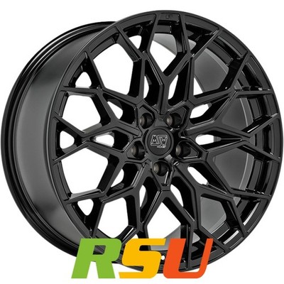 MSW MSW 51 gloss black 8.5x20'' ET30 LK5 114.3 ML 73.1 Alufelgen 20 Zoll
