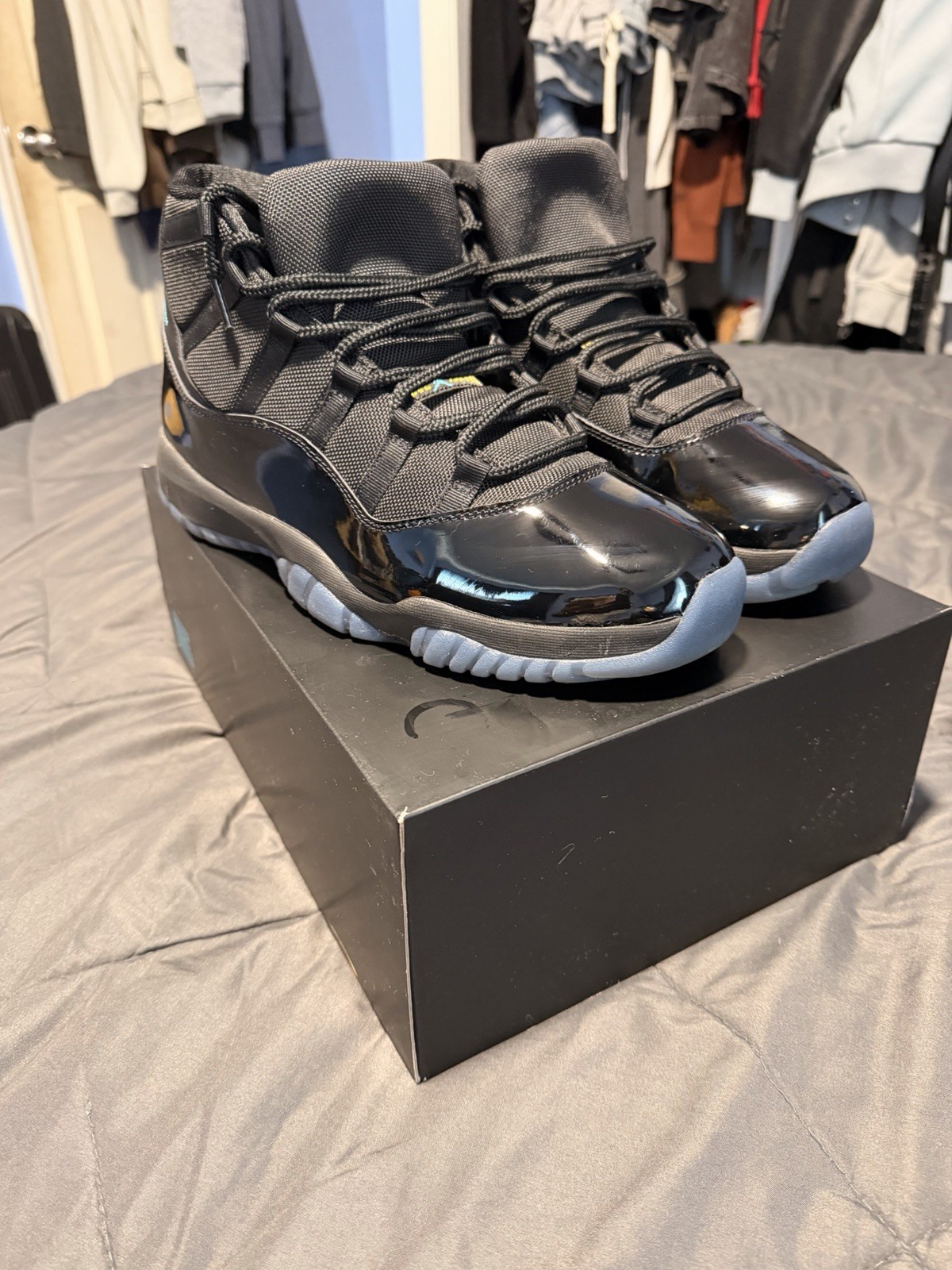 Air Jordan 11 Gamma Blue Mens Size 14