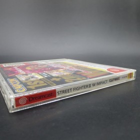 Street Fighter 3 W Impact Dreamcast with Spine Card and Manual Japan
