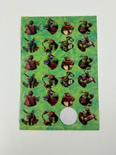 Nickelodeon Teenage Mutant Ninja Turtles Stickers Sheet 20 Pcs 1 Sheet