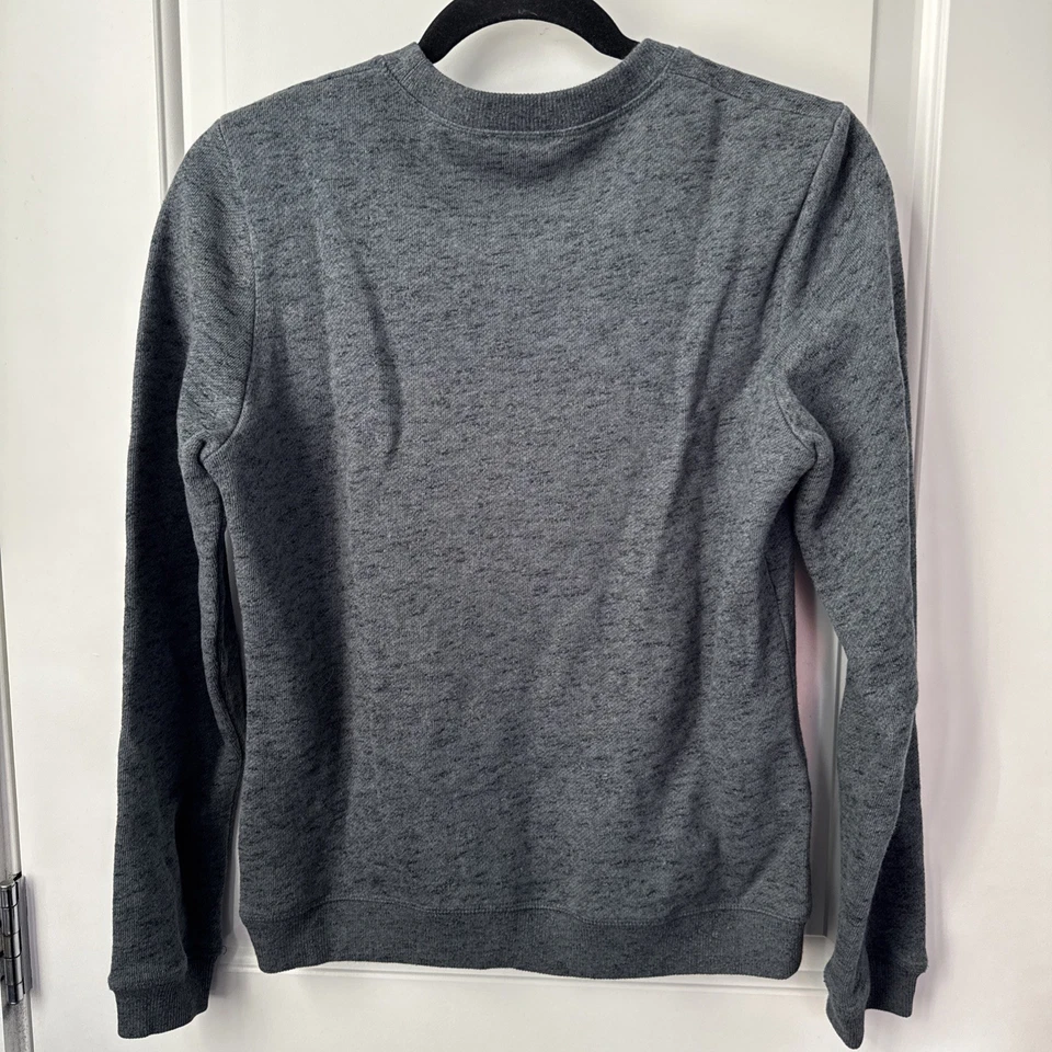 Sudadera Kenzo Paris Tigre Gris Melange Algodón Bordado Pullover Talla S Foto 4 de 4