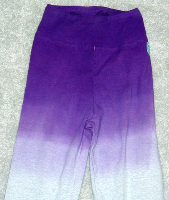 New Fila Girl's Leggings for Medium Cotton Purple Cotton Spandex