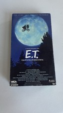 E.T. The Extra-Terrestrial Black Green VHS 1988 Steven Spielberg