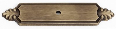 Alno A1454-AEM Bella 4 1/4'' Backplate Antique English Matte