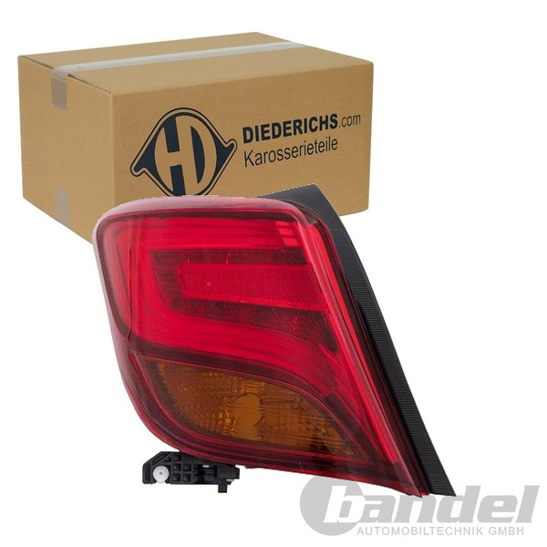 Diederichs LED RÜCkleuchte RÜCklicht Links Passend FüR Toyota Yaris | 6607193-image