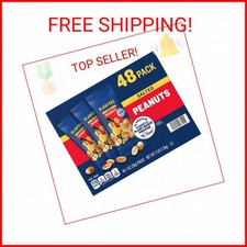 Planters Salted Peanuts 48 1-ounce packs