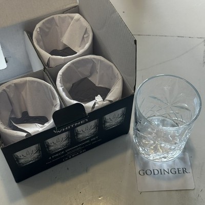 Whitney Godinger Old Fashioned Glasses Set of 4