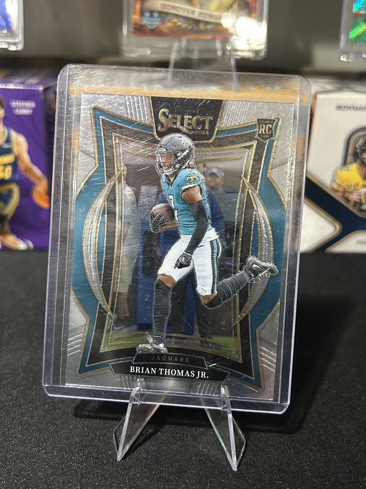 2024 Panini Select - Concourse Brian Thomas Jr. #91 Silver Prizm (RC)