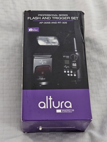 📸✨ Altura Photo Professional Series Flash & Trigger Set (AP-305S + RT-305)Sony - Photo 17/17