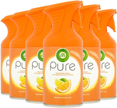 Air Wick |Mediterranean Sun| Pure Lufterfrischer| 250 ml | 6er Pack