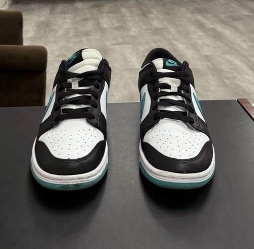 Talla 8.5 - Nike Dunk Low Negro Dusty Cactus (usado, sin caja) - Imagen 2 de 6