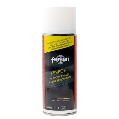 Fertan Ferpox 1-K Epoxy-Primer schwarz 400ml Spraydose Grundierung für Metalle