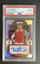 2022-23 Panini Prizm EPL - Signatures Tony Adams #S-TA Silver Prizm 96/99 
