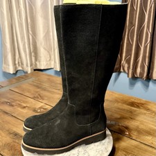 NEW! Vionic Gwen Tall Calf Suede Waterproof C...