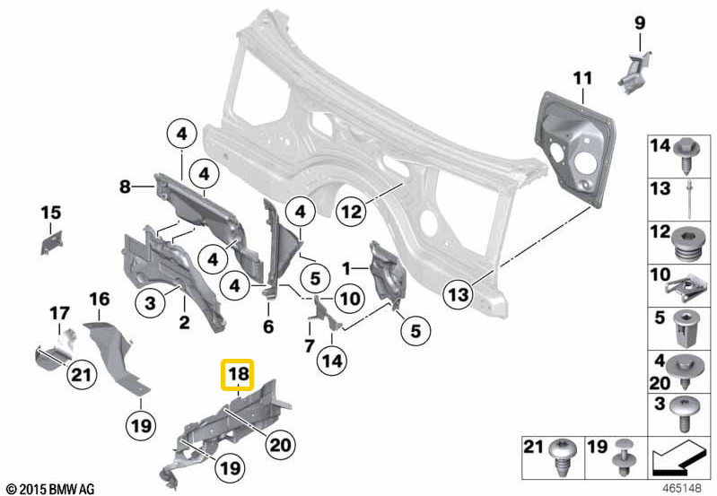 2017-2023 Rolls Royce Dawn RR6 Right Steering Gear Cover Bezel Cap OEM Trim