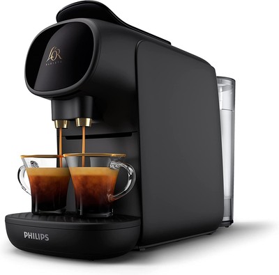 PHILIPS L'OR Barista Sublime Kapsel Kaffeemaschine, Double Shot, 1 oder 2