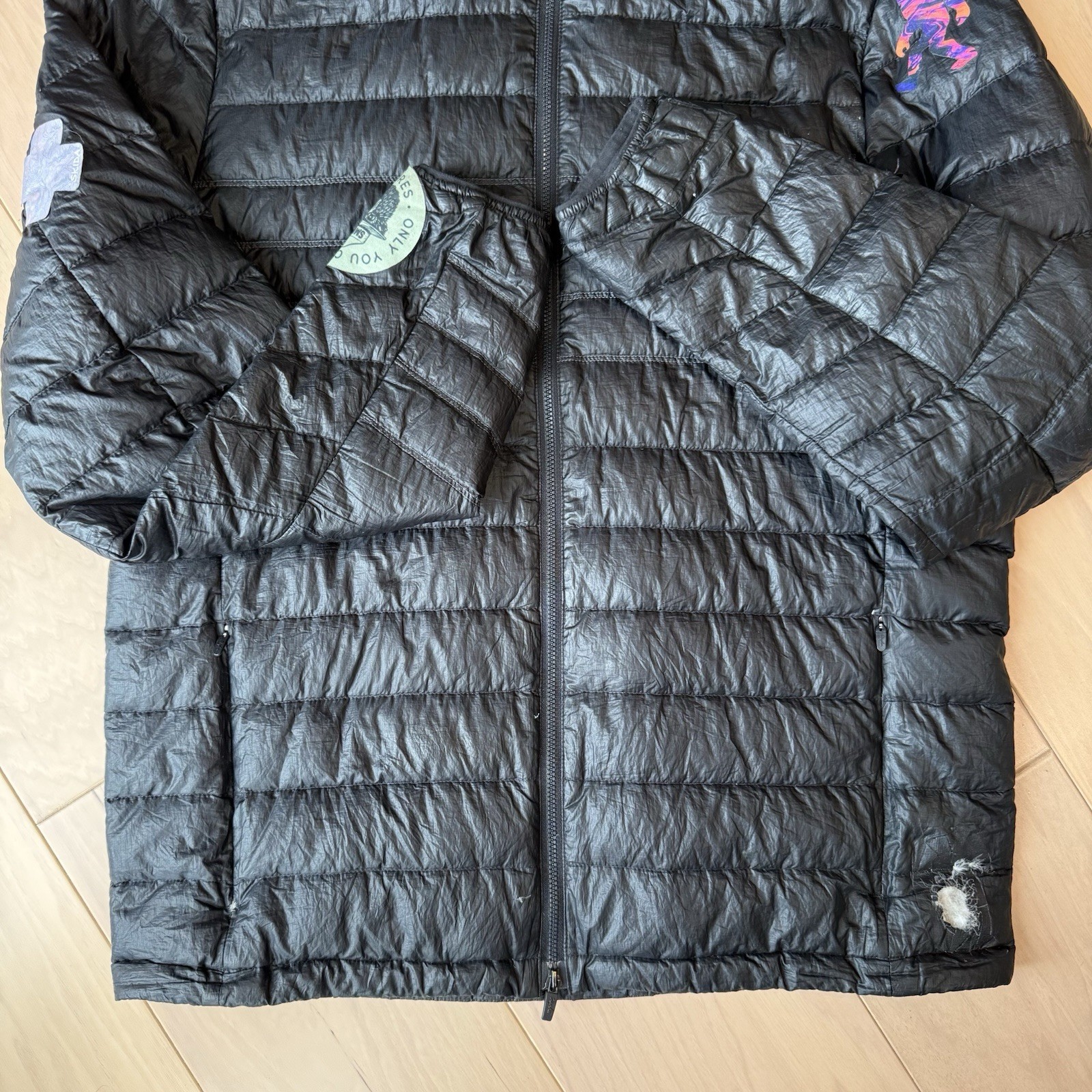Rapha Explore Down Jacket Medium Black Full Zip I… - image 5