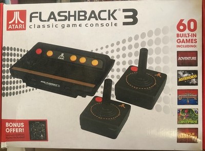 Atari Flashback 3, with 60 Classic Games Plug N Play Console (No poster)
