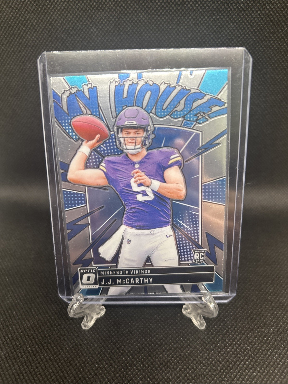 2024 Panini Donruss Optic - My House! J.J. McCarthy #6 (RC)