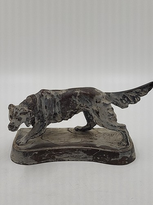 #ad #ad Dog Doorstop Cast Iron Retriever Setter Pointer Dog 3 lbs Read $42.00