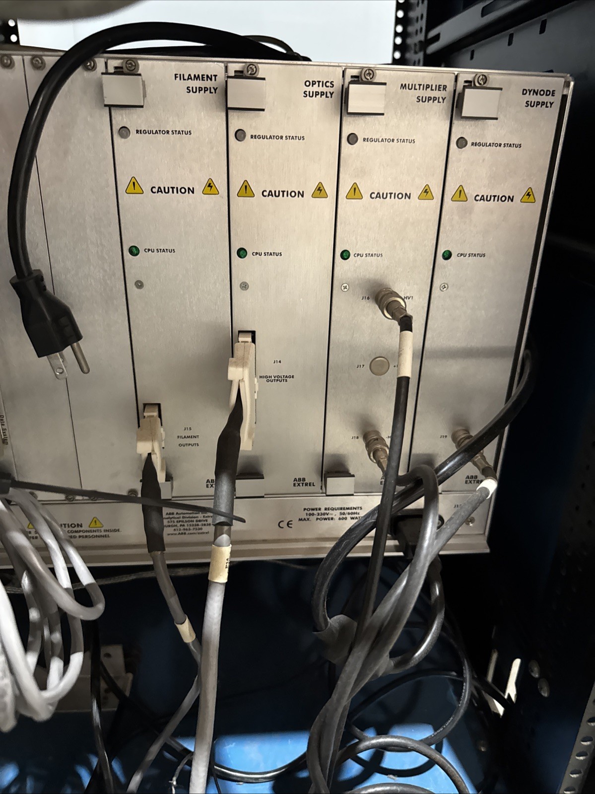 150QC Mass Spectrometer Quadrupole Controller   1.2Mhz 300Watts Merlin QMS