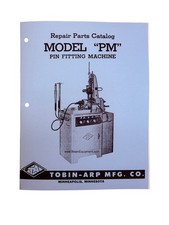 Tobin Arp Model Pm Rod Boring Machine Parts Manual Tobin Arp Model Pm Rod Boring Machine Parts Manual